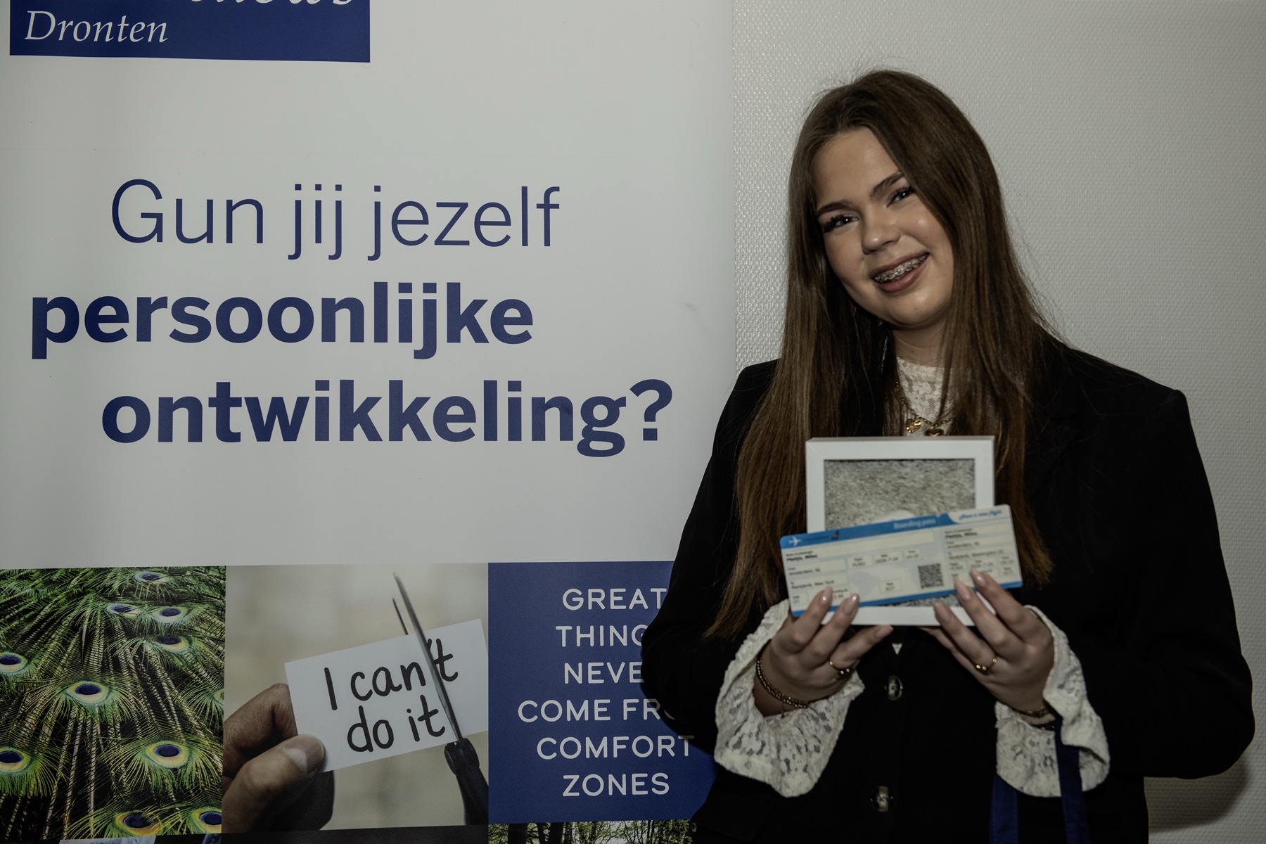 Winnares Odd Fellows Jeugdprijs 2026 met vliegtickets als prijs